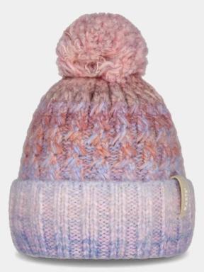 Barts Catbird Beanie női bojtos sapka lila színben 1