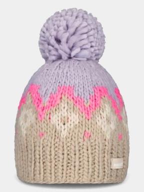 Barts Curley Beanie női bojtos sapka homok színben 1