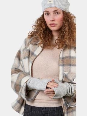 Barts Darty Fingerless Gloves női kesztyű szürke színben 3