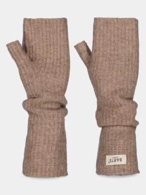 Barts Darty Fingerless Gloves női kesztyű barna színben 1