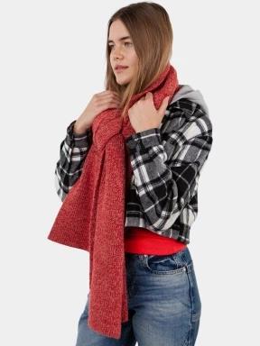 Barts Owlet Scarf női sál piros színben 3