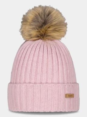 Barts Augusti Beanie női bojtos sapka rózsaszín színben 1