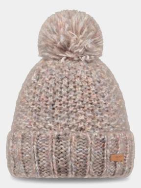 Barts Aitane Beanie női bojtos sapka szürke színben 1