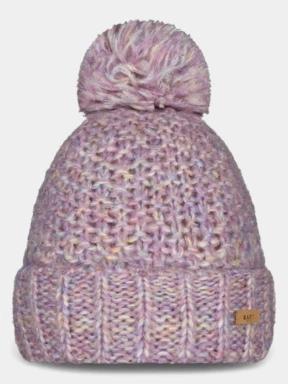 Barts Aitane Beanie női bojtos sapka lila színben 1
