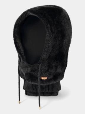 Barts Eliess Hood női balaklava fekete színben 1