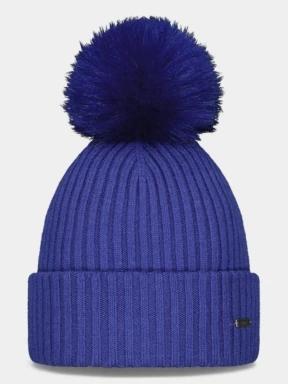 Barts Kenzie Beanie női bojtos sapka kék színben 1