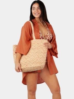 Barts Mahli Shopper női shopper táska barna színben 3