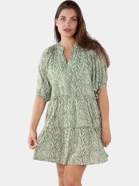 Barts Adeliu Dress női strandruha zöld színben 1