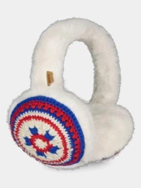 Barts Crochetti Earmuffs női fülvédő kék színben 1