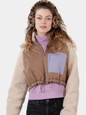 Barts Big Fur Earmuffs női fülvédő barna színben 3