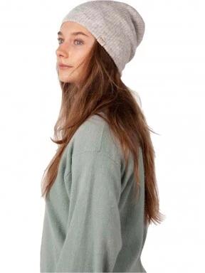 Barts Lenn Beanie női sapka szürke színben 3