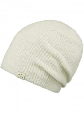 Barts Lenn Beanie női sapka fehér színben 1
