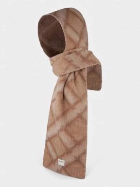 Barts Halberra Scarf női sál barna színben 1