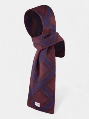 Barts Halberra Scarf női sál bordó színben 1