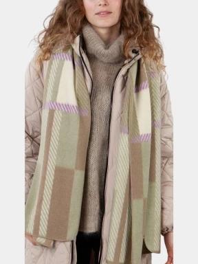 Barts Bliblock Scarf női sál zöld színben 3