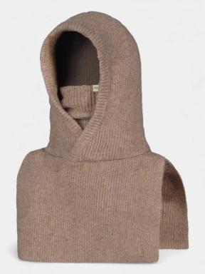 Barts Darty Hood női balaklava barna színben 1