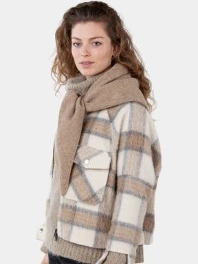 Barts Darty Scarf női sál barna színben 3