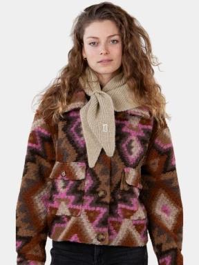 Barts Neolana Scarf női sál barna színben 3