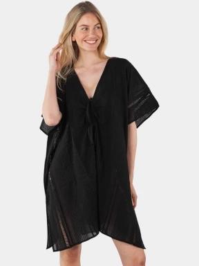 Barts Raimha Kaftan női strandruha fekete színben 1
