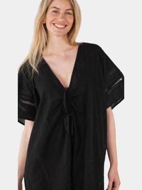 Barts Raimha Kaftan női strandruha fekete színben 3