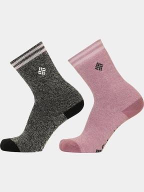 Columbia 2PP Thermal Crew Medium Weight női zokni fekete színben 1