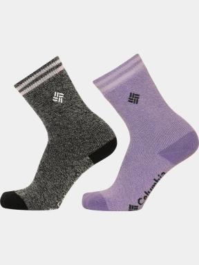 Columbia 2PP Thermal Crew Medium Weight női zokni lila színben 1