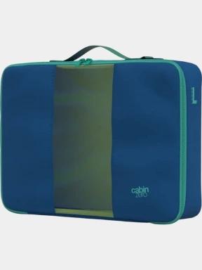 Cabin Zero Lux Packing Cube-Large bőrönd rendező kék színben 3