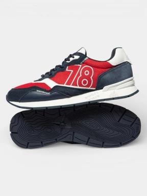 TBS Djonbot férfi sneaker piros színben 3