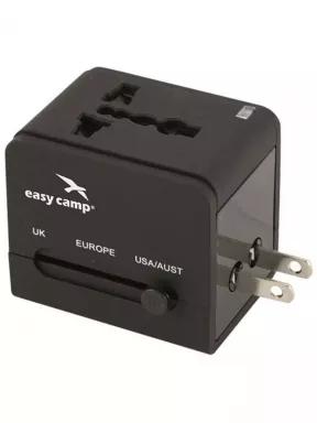 Easy Camp Easy Universal Travel Adaptor hálózati átalakító fekete színben 3
