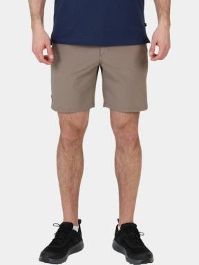 Fjallraven Abisko Trail Stretch Shorts M férfi túra rövidnadrág barna színben 1