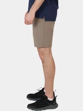 Fjallraven Abisko Trail Stretch Shorts M férfi túra rövidnadrág barna színben 3