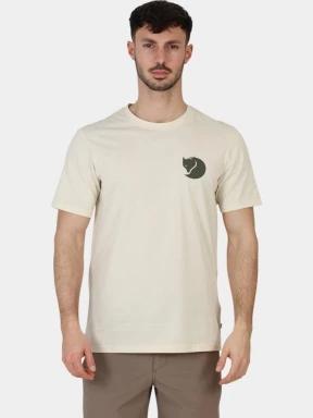 Fjallraven Walk With Nature T-shirt M férfi rövid ujjú póló fehér színben 1
