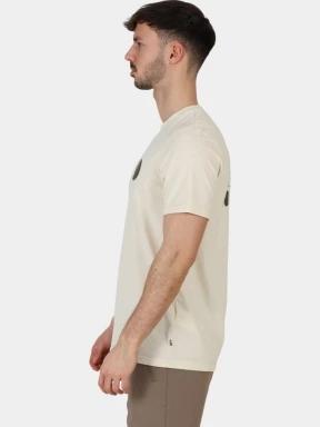 Fjallraven Walk With Nature T-shirt M férfi rövid ujjú póló fehér színben 3