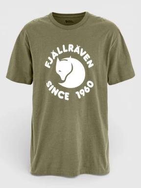 Fjallraven Fjällräven Relaxed T-Shirt M férfi rövid ujjú sport póló oliva színben 1