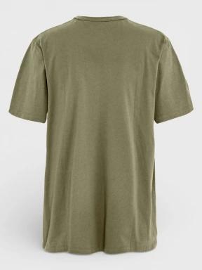 Fjallraven Fjällräven Relaxed T-Shirt M férfi rövid ujjú sport póló oliva színben 3