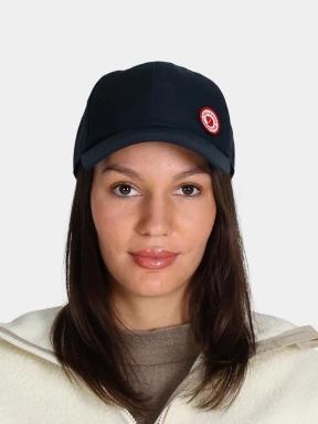 Fjallraven Fjällräven Logo Cap baseball sapka sötétkék színben 1