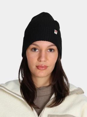 Fjallraven Fjällräven Rib Hat kötött sapka fekete színben 1