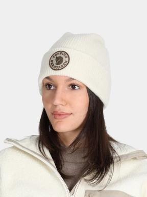 Fjallraven Bergtagen Forever Wool Beanie kötött sapka fehér színben 3