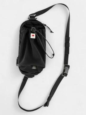 Fjallraven Abisko Bottle Pocket palacktartó táska fekete színben 1