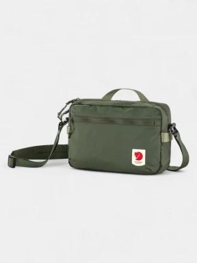 Fjallraven High Coast Crossbody oldaltáska oliva színben 3