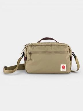 Fjallraven High Coast Crossbody oldaltáska oliva színben 1