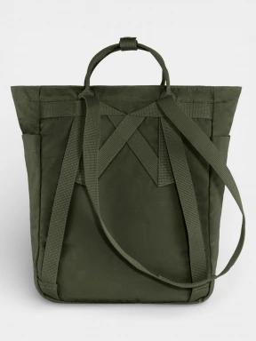 Fjallraven Kanken Totepack hátizsák sötétzöld színben 3
