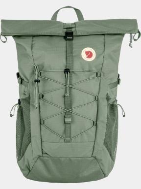 Fjallraven Abisko Hike Foldsack túrahátizsák zöld színben 1