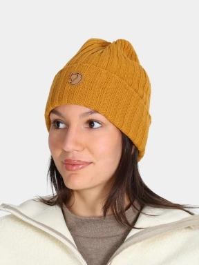 Fjallraven Byron Hat kötött sapka sárga színben 3