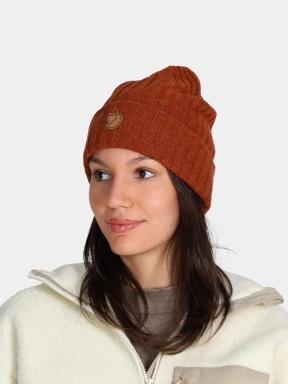 Fjallraven Byron Hat kötött sapka narancssárga színben 3