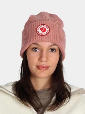 Fjallraven 1960 Logo Hat kötött sapka rózsaszín színben 1