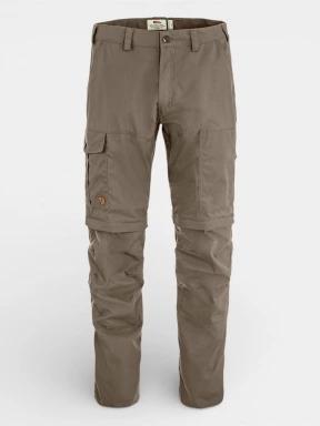 Fjallraven Karl Pro Zip-off Trousers M férfi túranadrág barna színben 1