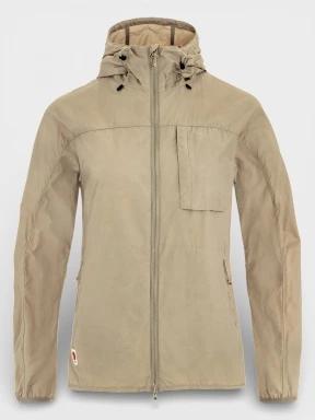 Fjallraven High Coast Wind Jacket W női széldzseki homok színben 1