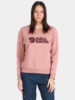 Fjallraven Fjällräven Logo Sweater W női pulóver rózsaszín színben 1