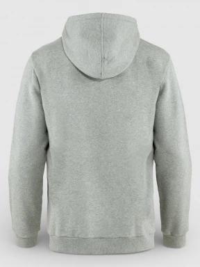 Fjallraven Fjällräven Logo Hoodie M férfi kapucnis pulóver szürke színben 3